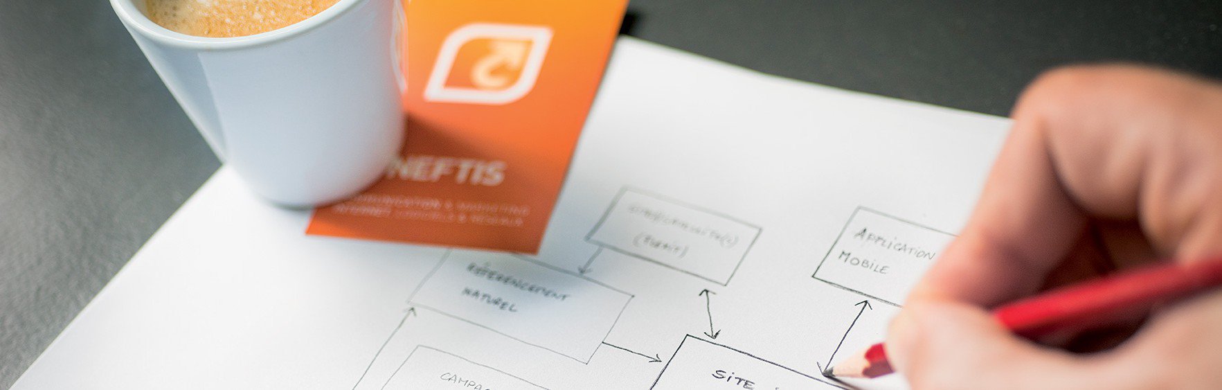 Agence web Neftis à Nancy : notre équipe de création de sites internet accompagne les entreprises lorraines dans leur développement digital depuis plus de 10 ans. Experts en conception de site web professionnel et référencement naturel en Meurthe-et-Moselle.